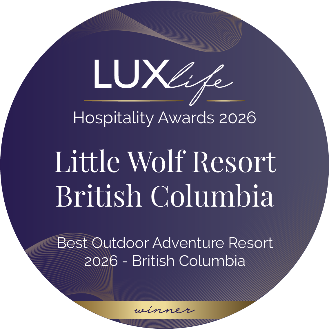 AIM-Jul26376_Little Wolf Resort – British Columbia_Hospitality Awards 2026_Winners Badge – best (1)